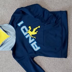 And 1 No Zip Hoodie Navy Blue, Sz 5T